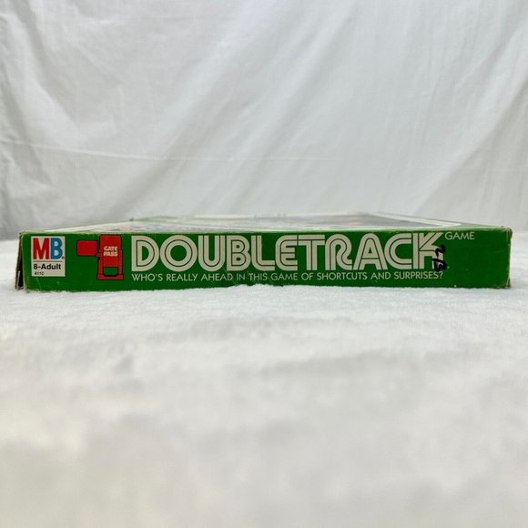 Vintage 1981 Doubletrack Board Game Milton Bradley 100% Complete - Picture 8 of 12